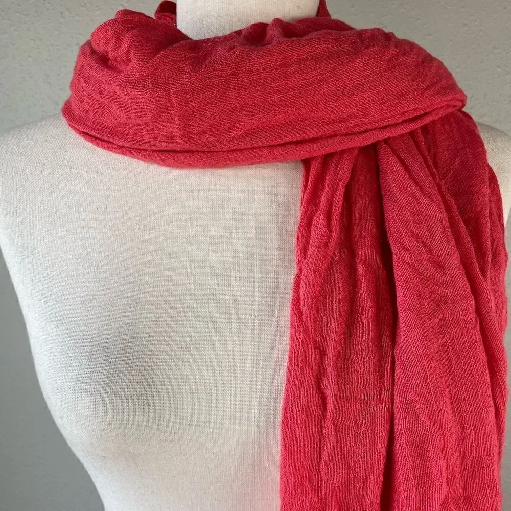Tasseled Scarf EUC